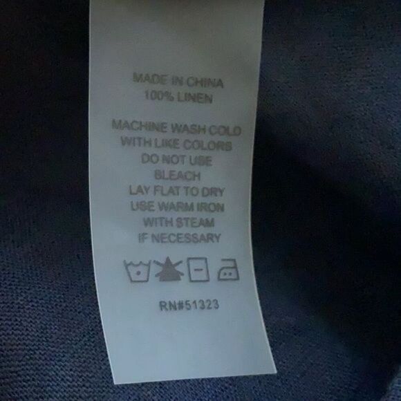 Vince Camuto Linen Blouse New With Tags Size Small - Picture 7 of 7